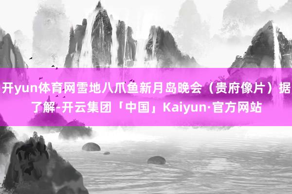 开yun体育网雪地八爪鱼新月岛晚会（贵府像片）据了解-开云集团「中国」Kaiyun·官方网站