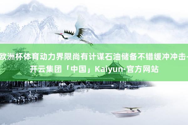 欧洲杯体育动力界限尚有计谋石油储备不错缓冲冲击-开云集团「中国」Kaiyun·官方网站
